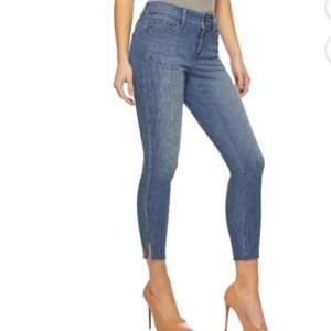 Sofia Vergara Skinny Mid Rise Ankle Jeans